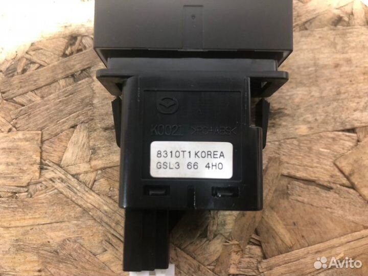 Кнопка аварийной сигнализации Mazda 6 GJ Рестайл 2