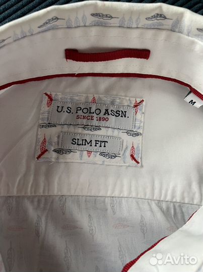 Рубашка us polo мужская