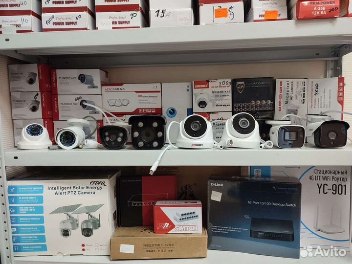 Камеры для видеонаблюдения AHD, IP, wifi