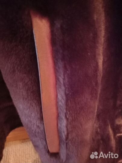 Шуба женская натуральная мутон