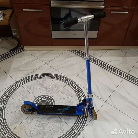 Самокат детский со светящимися колесами