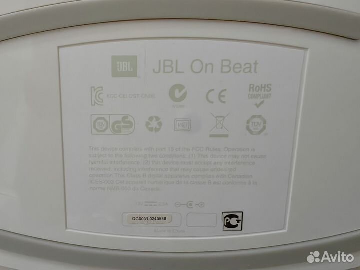 Колонка JBL ON beat + iPhone 4s