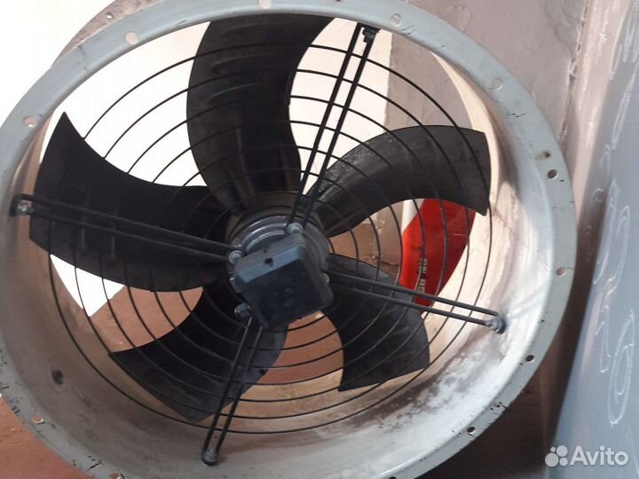 Вентилятор осевой промышленный бу