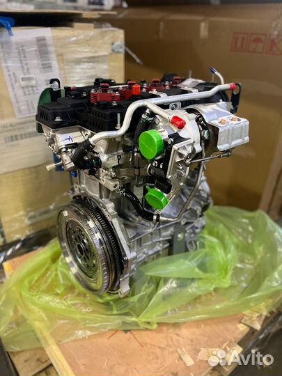 Двигатель в сборе с навесным (Новый) exeed VX 2.0