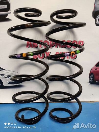Задние пружины Ситроен С3 Пикассо