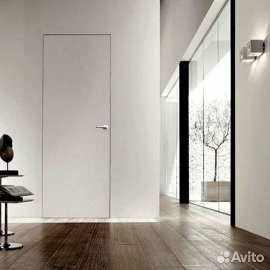 Скрытые двери под покраску