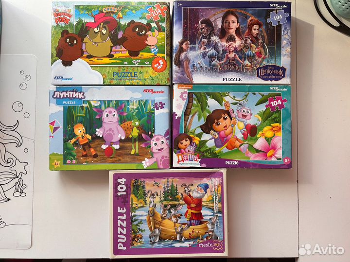 Пазлы детские