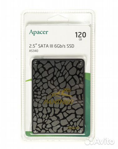SSD диск 120Gb Apacer AS340 Panther 2