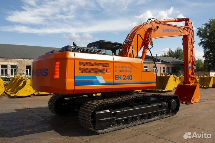 Гусеничный экскаватор КРАНЭКС ЕК 240-10, 2024