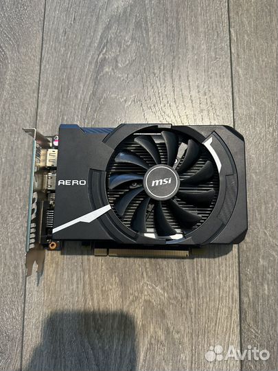 Видеокарта MSI GTX 1050 Aero 2Gb
