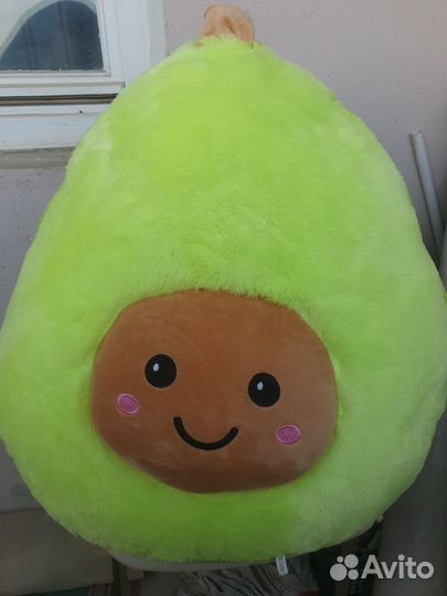 Плюшевый авокадо 60см