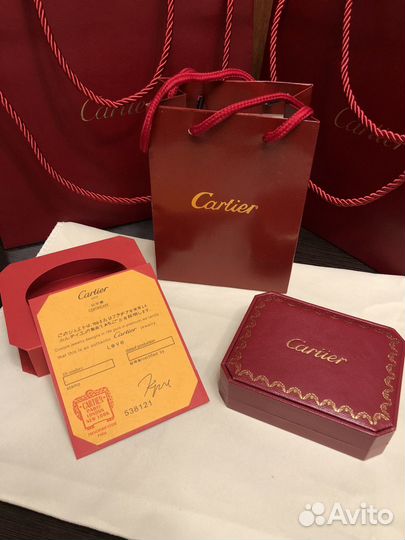 Упаковка cartier