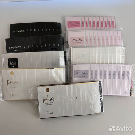 Ароматы Dior упаковки по 10 шт