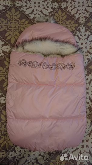 Зимний конверт для новорожденных