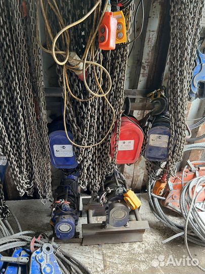 Лебедки, домкраты, такелаж