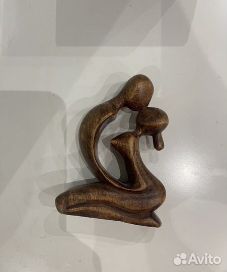 Африканская маска деревянная шкатулка статуэтка