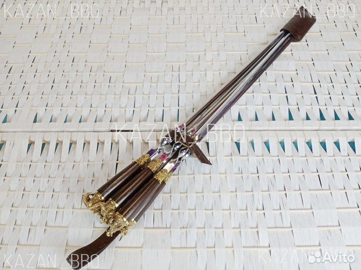 Шампура подарочные в чехле