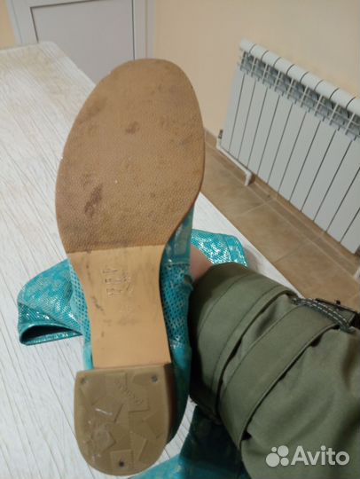 Сапоги женские натуральная кожа 40 размер