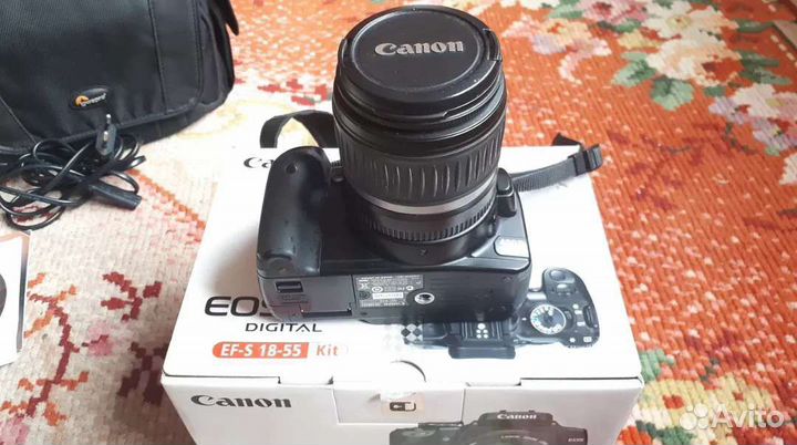 Зеркальный фотоаппарат Canon eos 400d kit 18-55