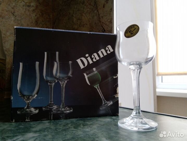 Бокалы малые Богемия