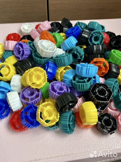 Крышки от фрутоняня конструктор 130 шт