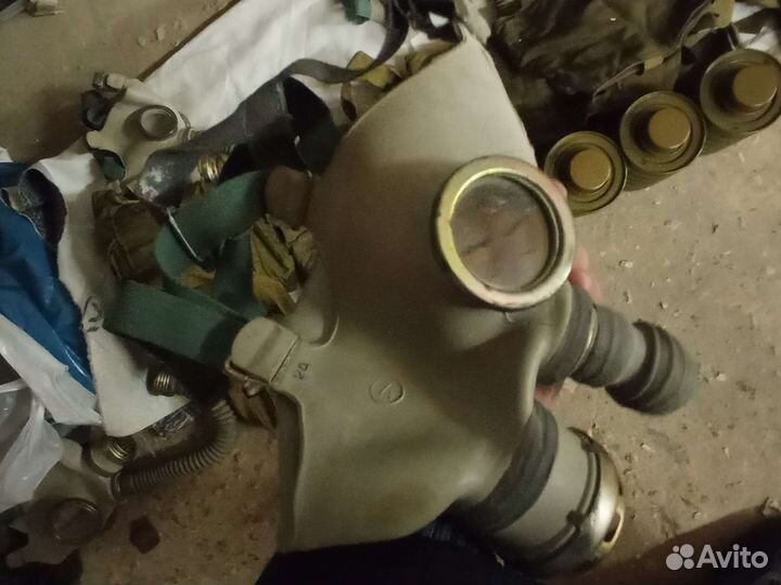 Противогаз дп-6М, Фильтр дп-6М и сумки