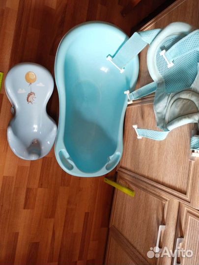 Ванночка для купания с горкой