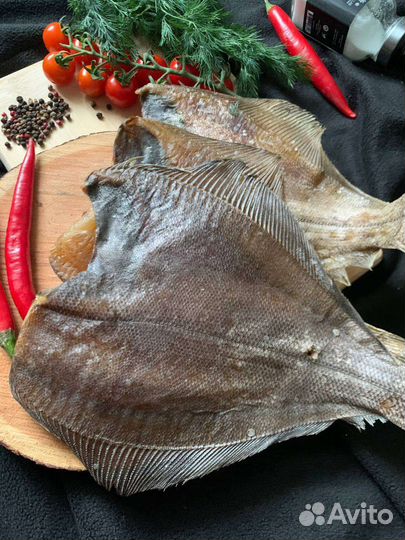 Камбала ерш вяленый крупный
