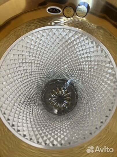 Ваза для цветов хрустальная