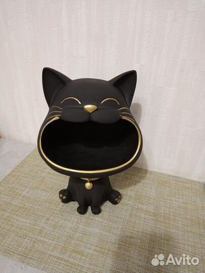 Конфетница ключница органайзер фруктовница котик