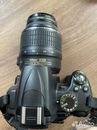 Зеркальный фотоаппарат nikon d5000
