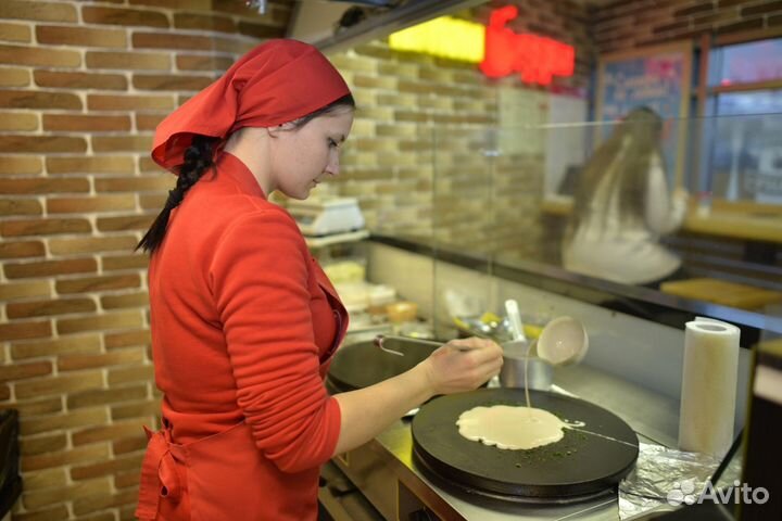 Кухонный работник в кафе +Питание Жилье / Москва
