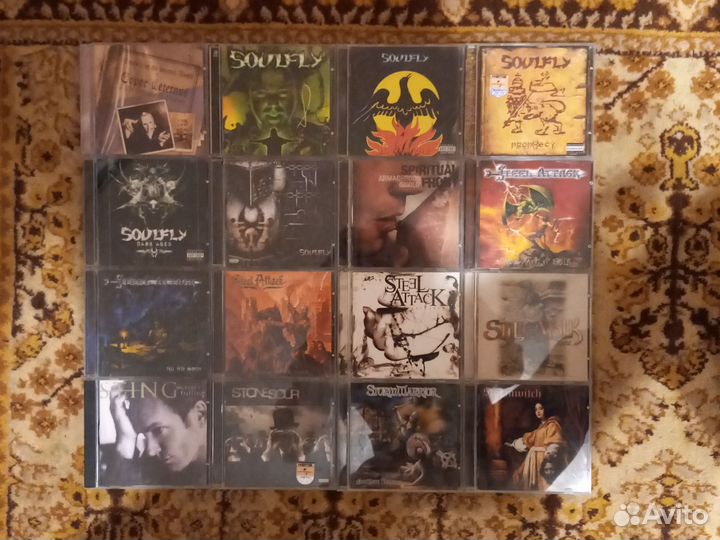 CD-диски б/у (Алфавит S) (Обновление 02.05.24)