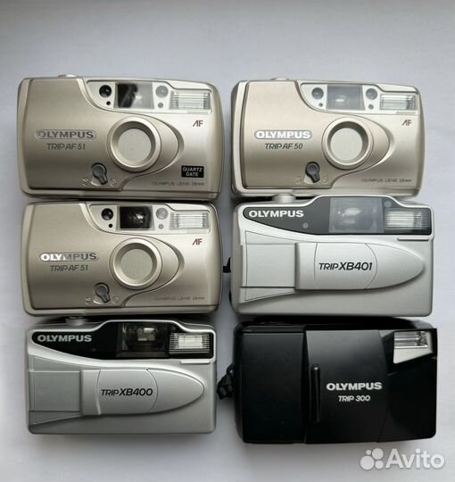 Olympus Trip плёночный фотоаппарат