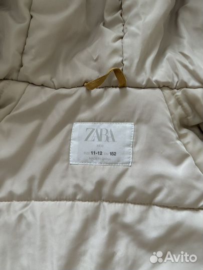 Зимняя zara 152 куртка
