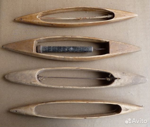 Челноки деревянные старинные