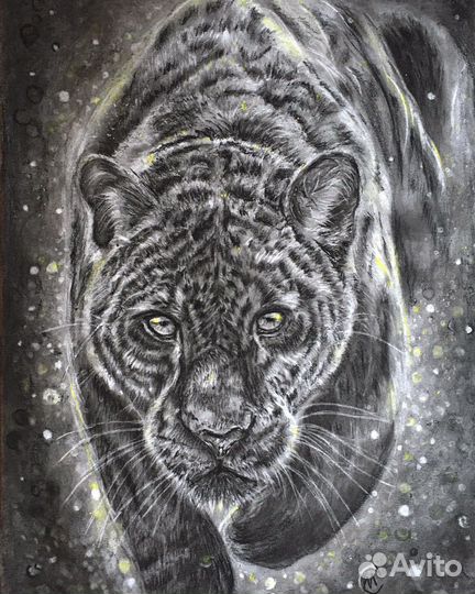 Картина графика «Свет ягуара»