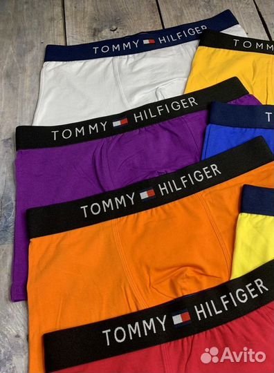 Трусы мужские 5+1 tommy hilfiger