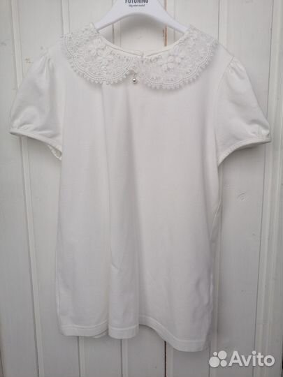 Блузка для девочки школьная