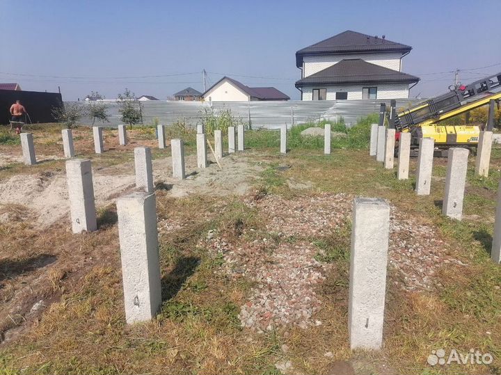Фундамент жб сваи / Лучшее качество в городе