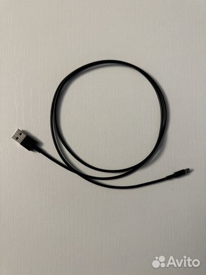 Кабель apple lightning - usb оригинал черный