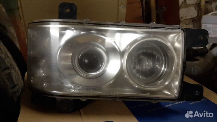 Передная фара камаз евро