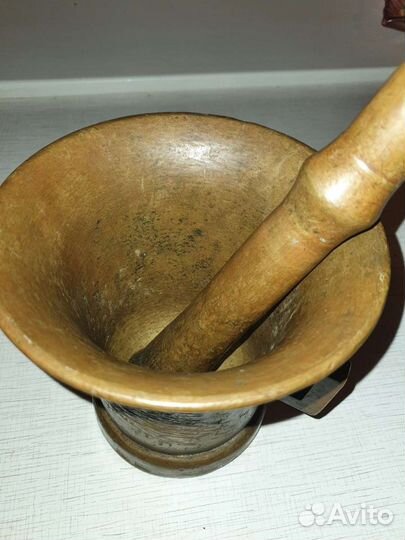 Ступка с пестиком антикварные