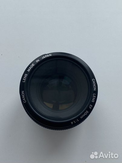Объектив canon 50mm 1 4