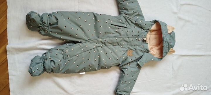 Детский демисезонный комбинезон 68 74