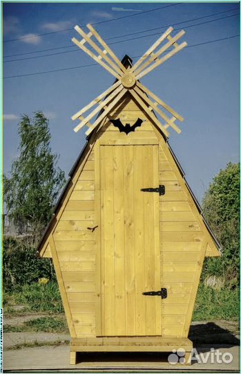 Уличный туалет прямоугольник цоп 454