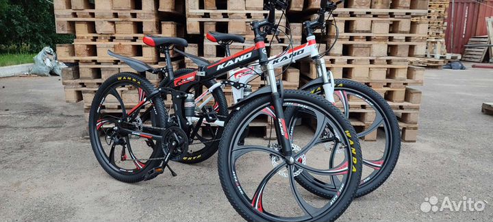 Велосипед складной на литых дисках