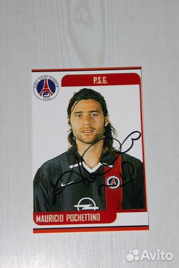 Автографы игроков сборной Аргентины по футболу