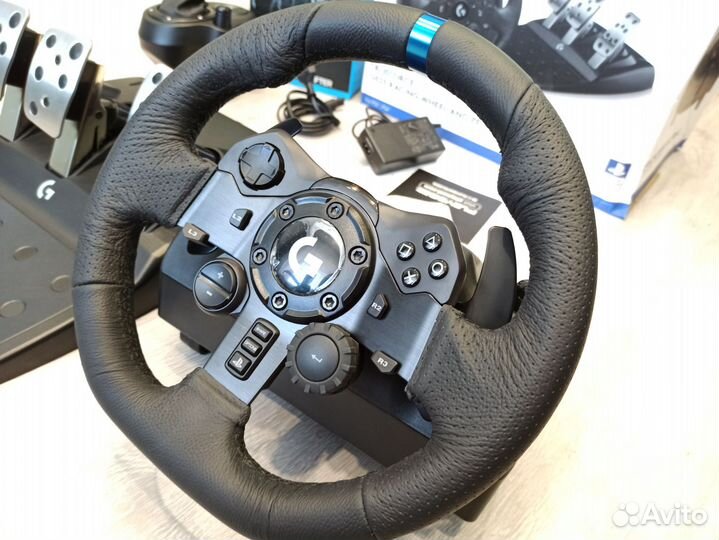 Руль Logitech G923 в идеале +кпп