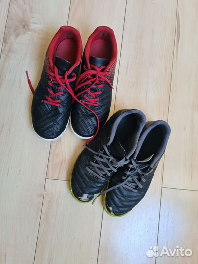 Футзалки и бутсы kipsta пакетом 34-35